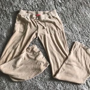 Juicy Couture Nude Velour Pants